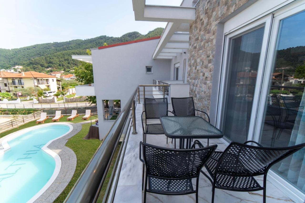 Amalthia Hotel Skala Potamia  Buitenkant foto