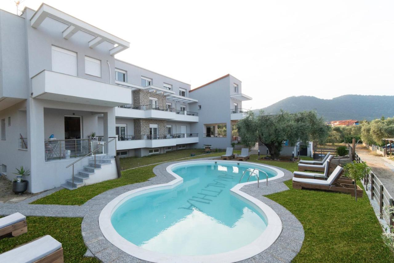 Amalthia Hotel Skala Potamia  Buitenkant foto